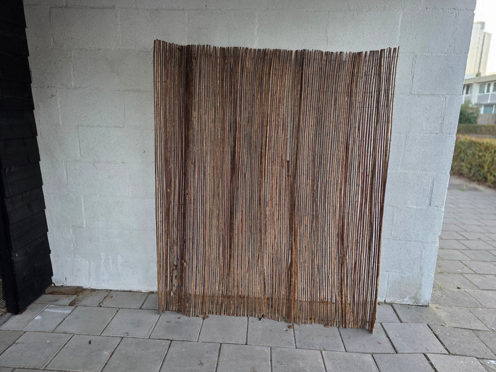 2x wilgen tuinscherm 180x180, Ophalen, Overige materialen, 1 tot 2 meter, Minder dan 3 meter