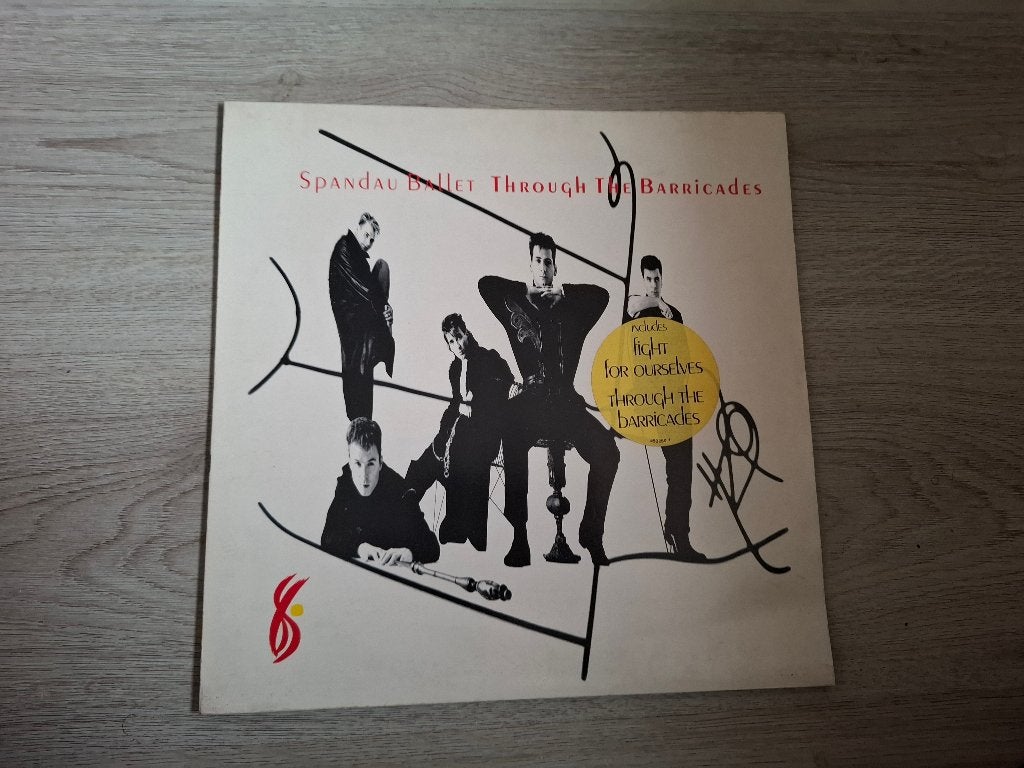 LP Spandau Ballet – Through The Barricades. (1986), LP, Gebruikt, Ophalen of Verzenden, Beschermende buitenhoes