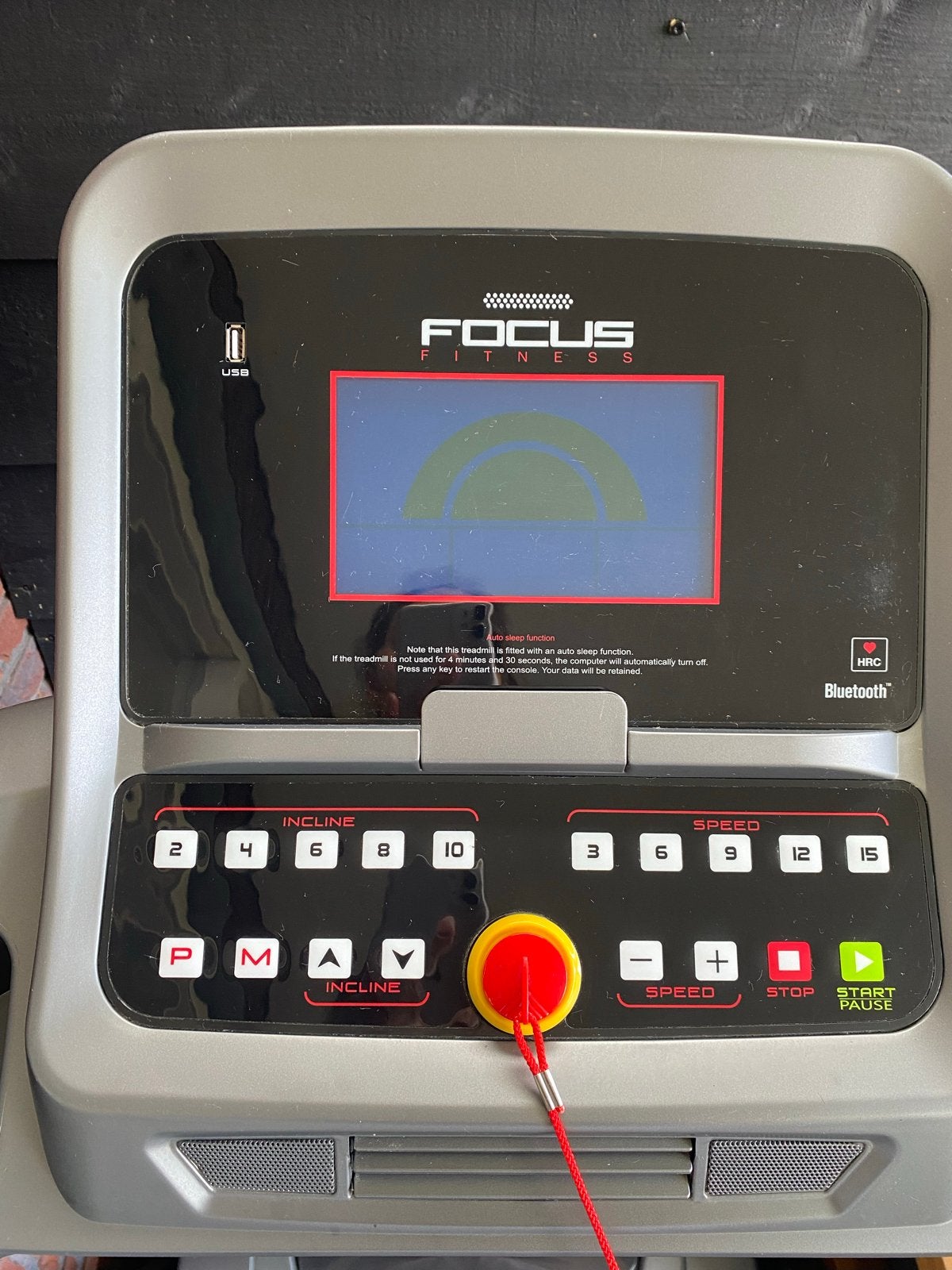 Focus Fitness Jet 7 Loopband - Honey Comb Cushioning, Ophalen, Gebruikt, Metaal, Loopband