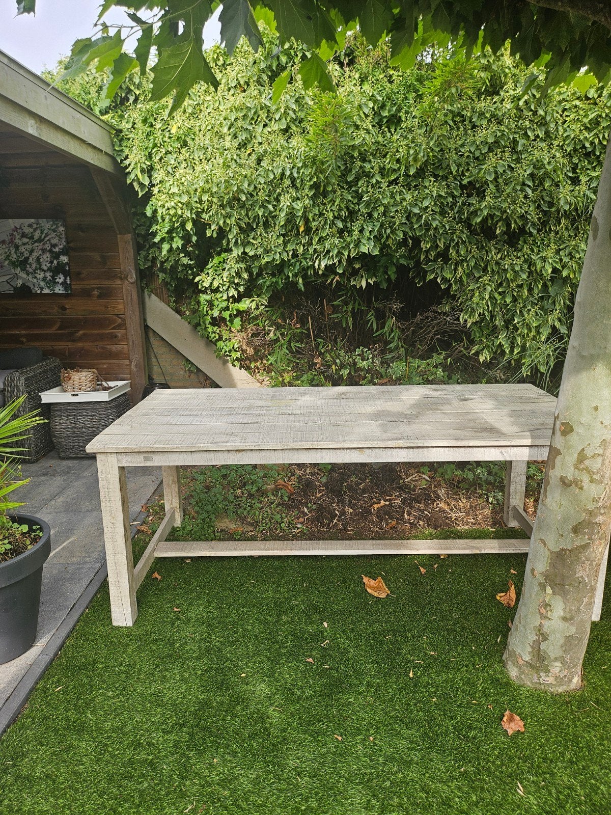 Houten tafel, Ophalen, Gebruikt, Hout