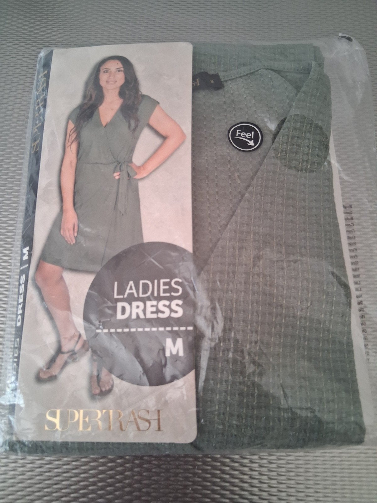 Nieuwe polyester  dames zomer jurk van Supertrasi, Kleding | Dames, Supertrash, Nieuw, Ophalen of Verzenden, Maat 36 (S)