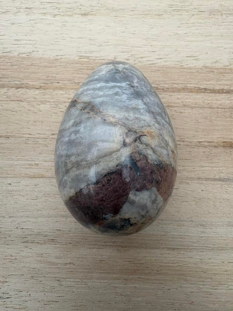 Dendriet Ei - Uniek Mineraal Decoratiestuk, Ophalen of Verzenden, Mineraal