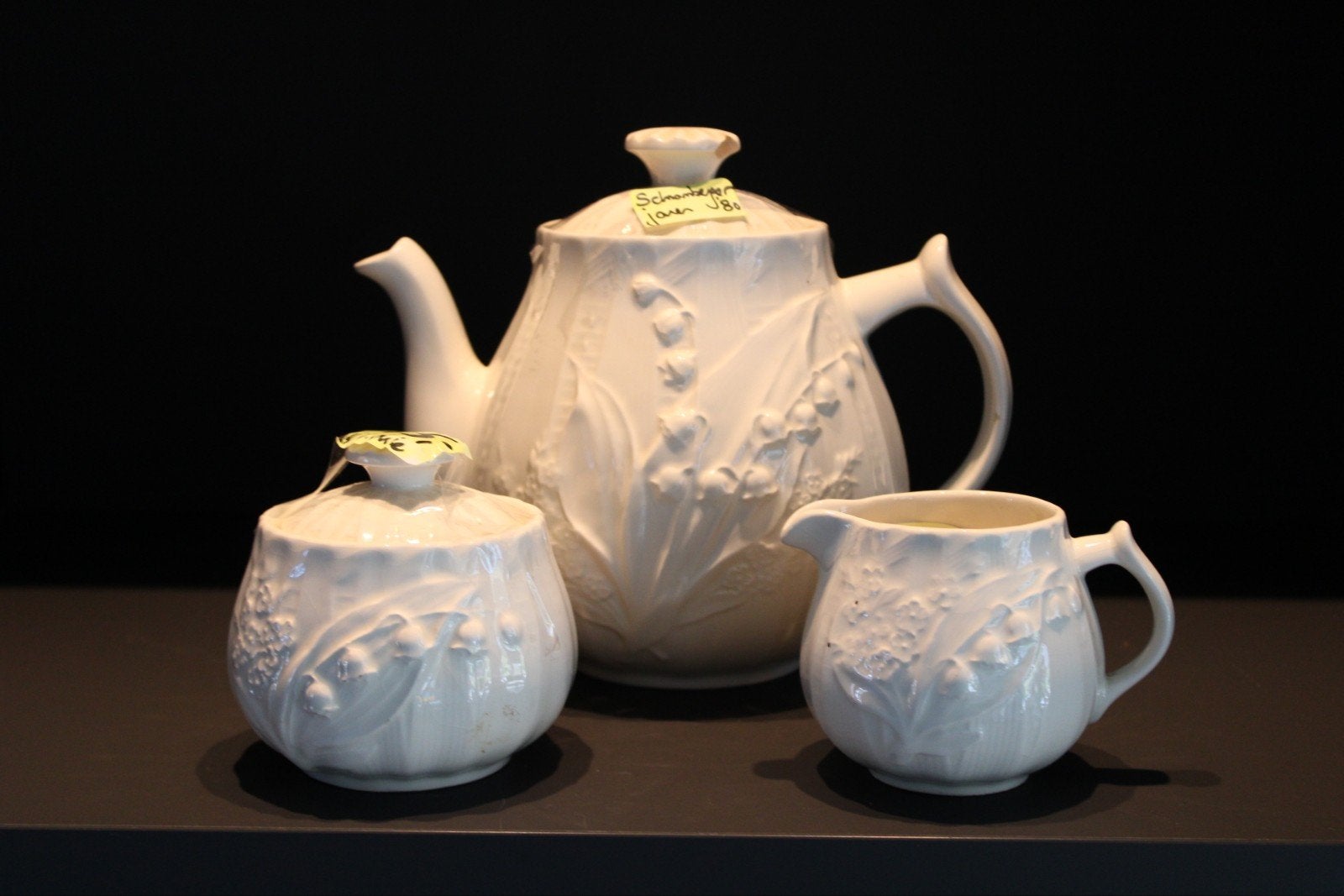 Schramberger Theeservies Jaren '80 - Lelietjes-van-dalen, Ophalen of Verzenden