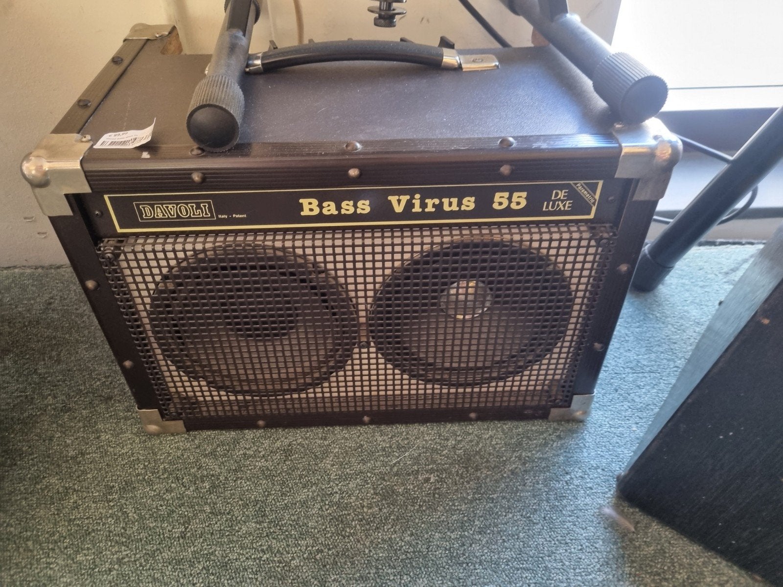 Davoli Bass Virus 55 De Luxe Basgitaarversterker, Ophalen of Verzenden