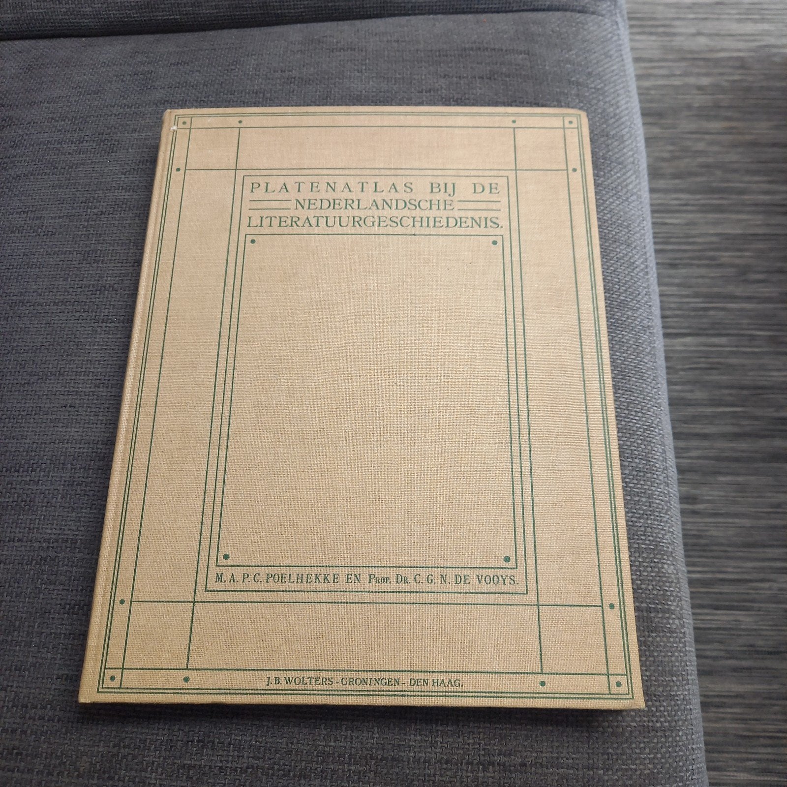 platenatlas der Nederlandse literatuurgeschiedenis, Antiek en Kunst, Ophalen of Verzenden