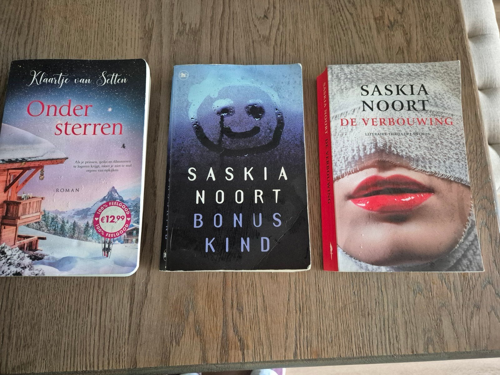 3 boeken: Klaartje van Setten & Saskia Noort, Ophalen of Verzenden, Gelezen, Klaartje van Setten, Saskia Noort