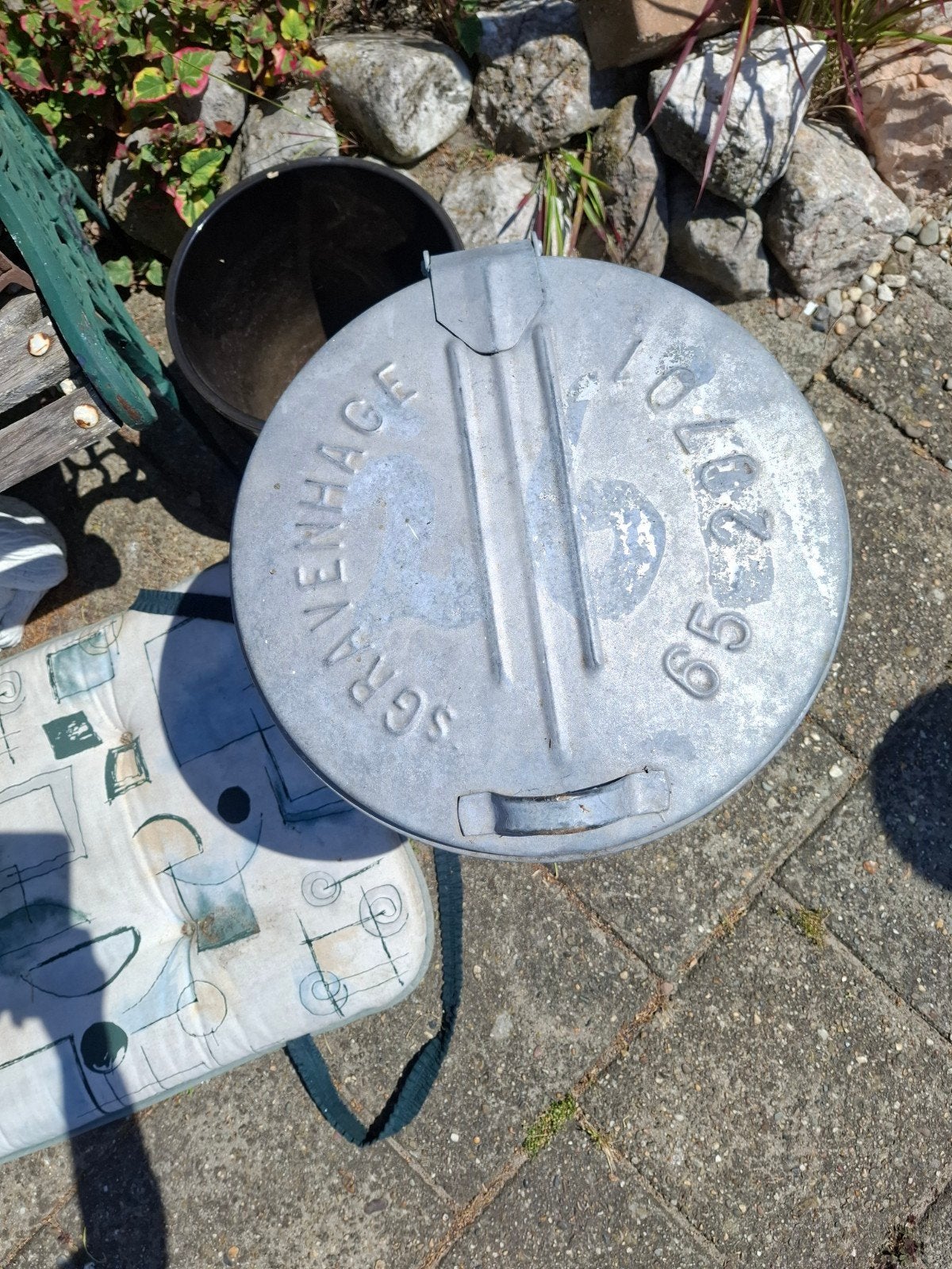 Vuilnisbak, 40 liter of meer, Ophalen, Zo goed als nieuw