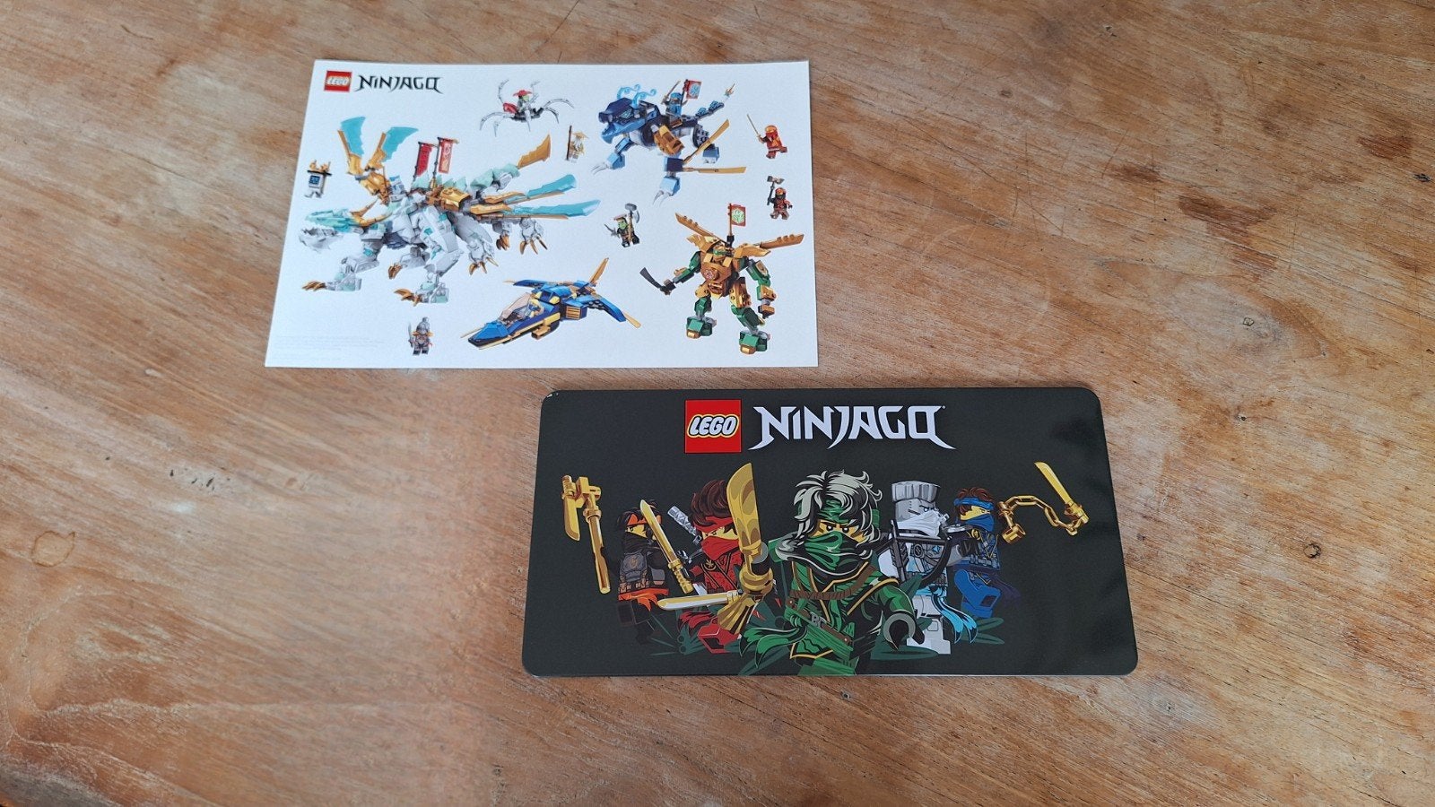 NINJAGO Accesoirepack stickers, metalen bord, Ophalen of Verzenden, Nieuw, Lego