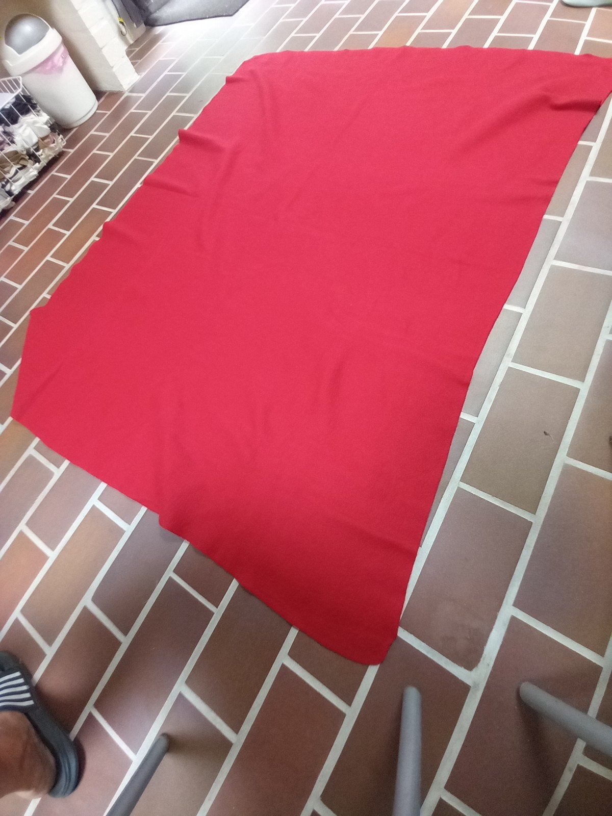 Rood Plaid 130x160cm, Ophalen of Verzenden