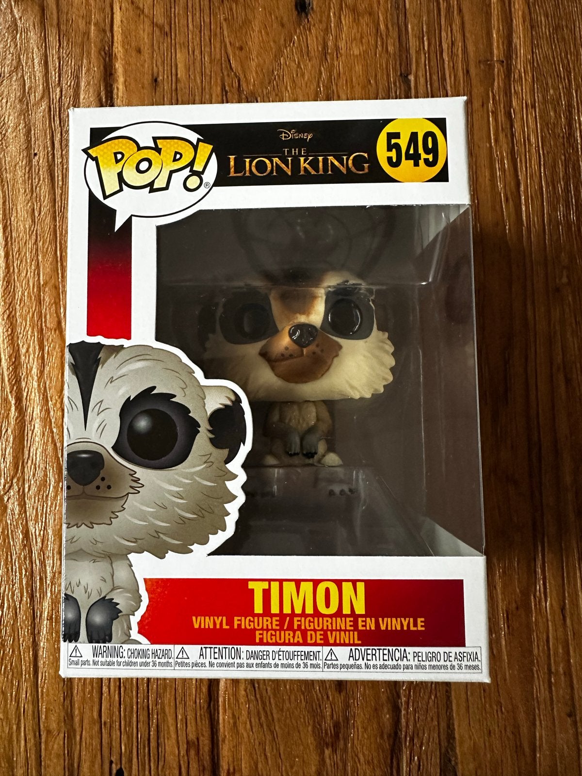 Funko Pop! Disney The Lion King Timon #549, Ophalen of Verzenden, Nieuw