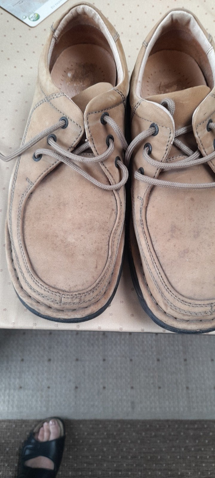 Monflex veterschoenen maat 44, Kleding | Heren, Ophalen, Bruin, Monflex, Gedragen