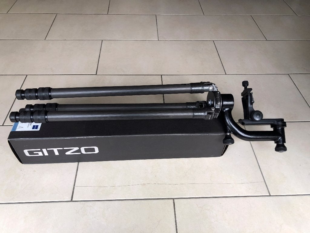 gitzo statief, Ophalen, 3-assige stabilisatie, Driepoot, Zo goed als nieuw