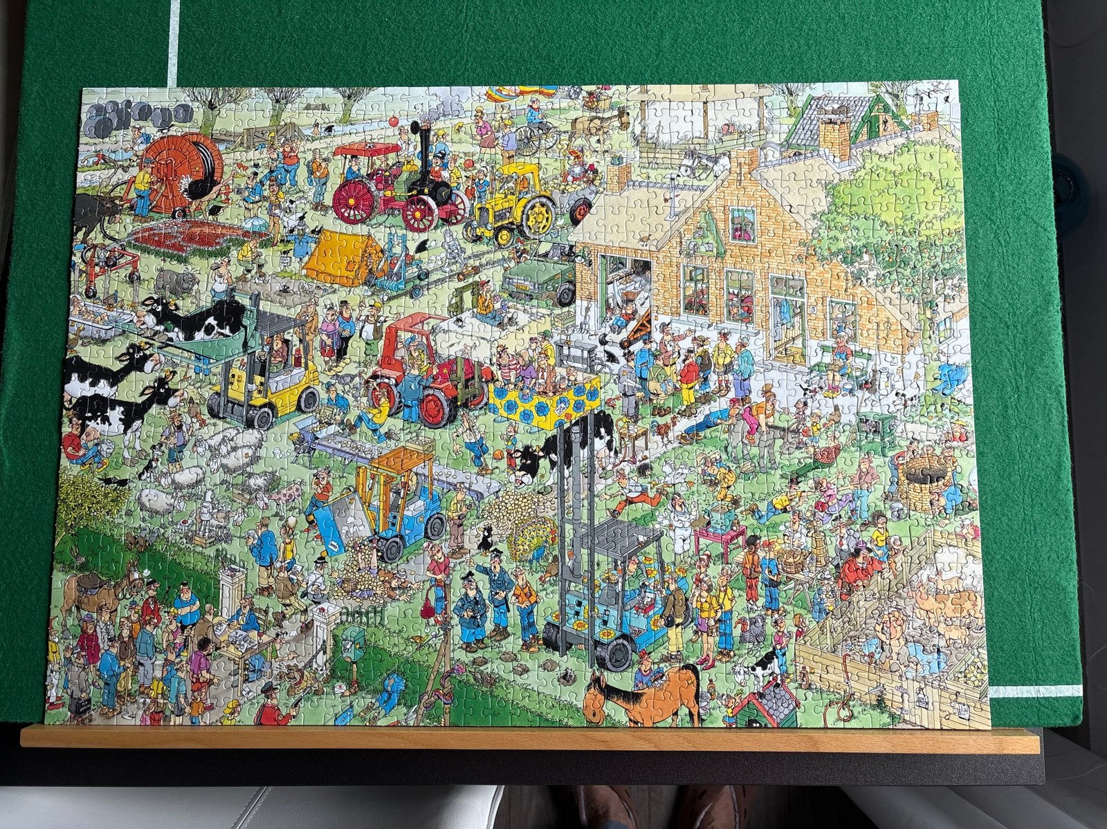 Jan van Haasteren puzzel - Farm Visit (1000 stukjes)