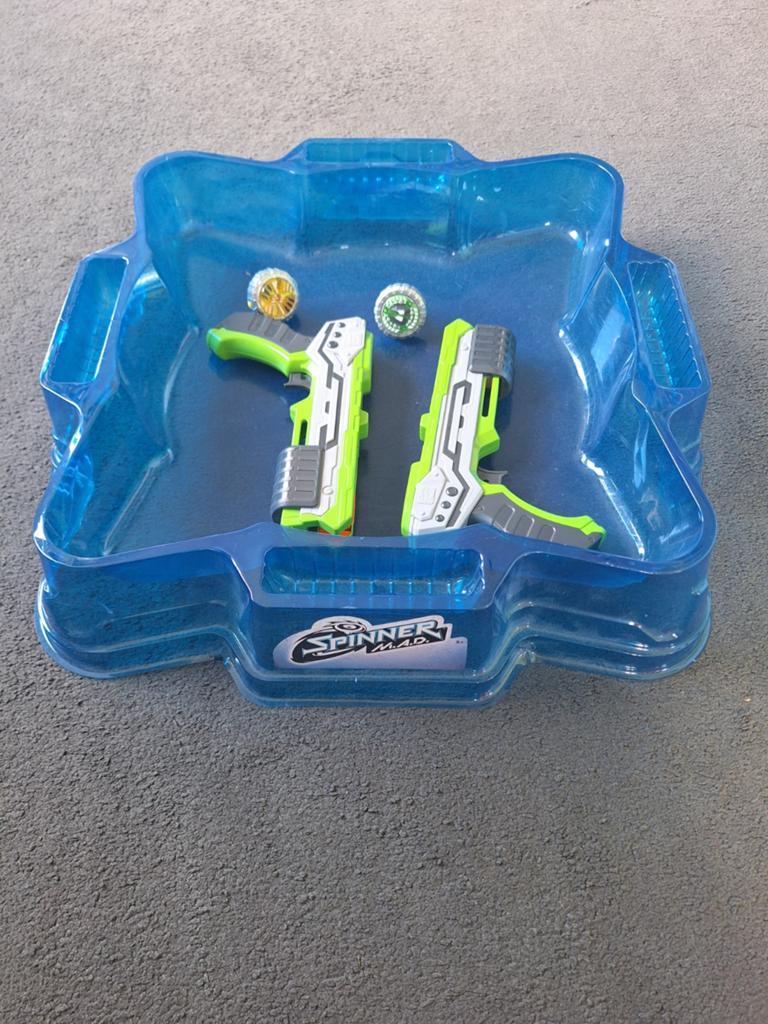 Silverlit Spinner Mad Deluxe Battle, Ophalen, Gebruikt