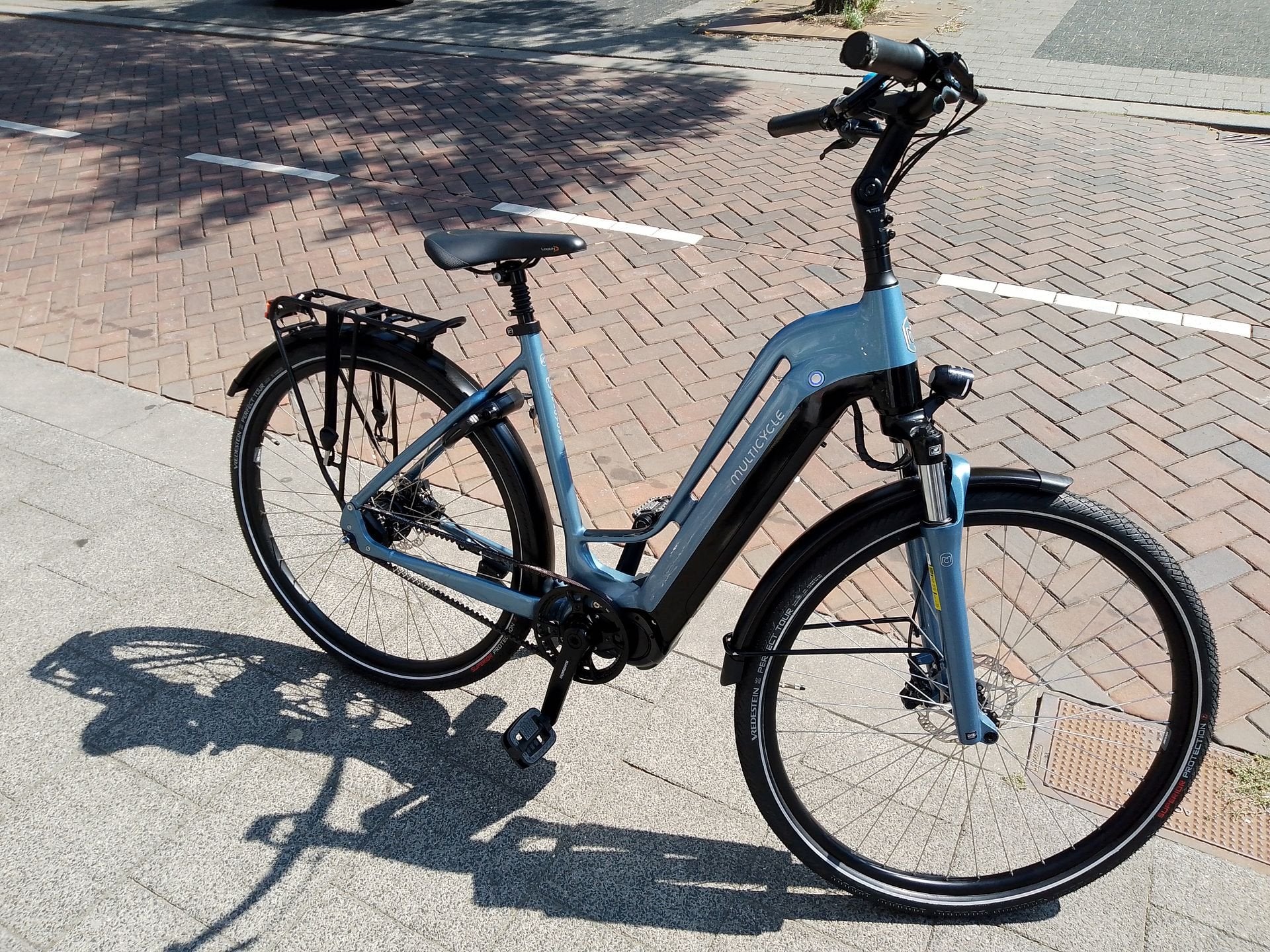 Multicycle Legacy d53 elektrische fiets mid.motor+belt zgan, Overige merken, -, -, Zo goed als nieuw