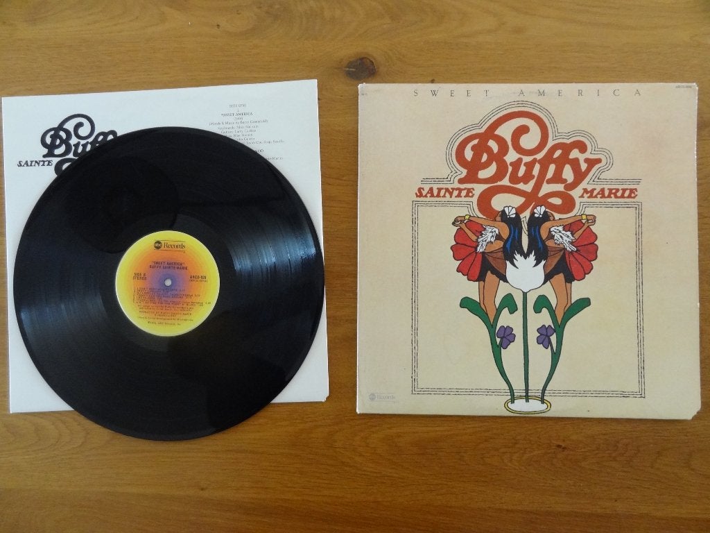 LP Buffy Sainte Marie - Sweet America, Ophalen of Verzenden, LP