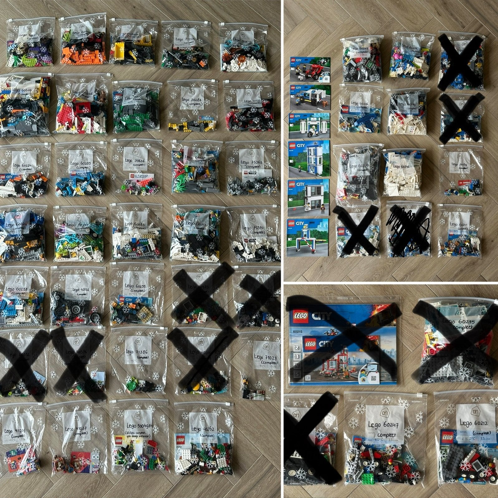 Partij Lego 40 complete sets (inclusief boekjes), Gebruikt, Compleet, Lego, Ophalen of Verzenden
