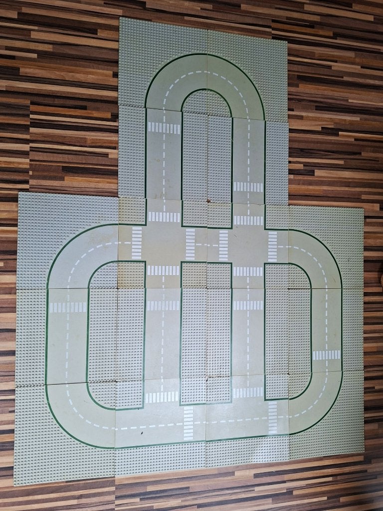 16 Lego wegenplaten, Ophalen of Verzenden, Gebruikt