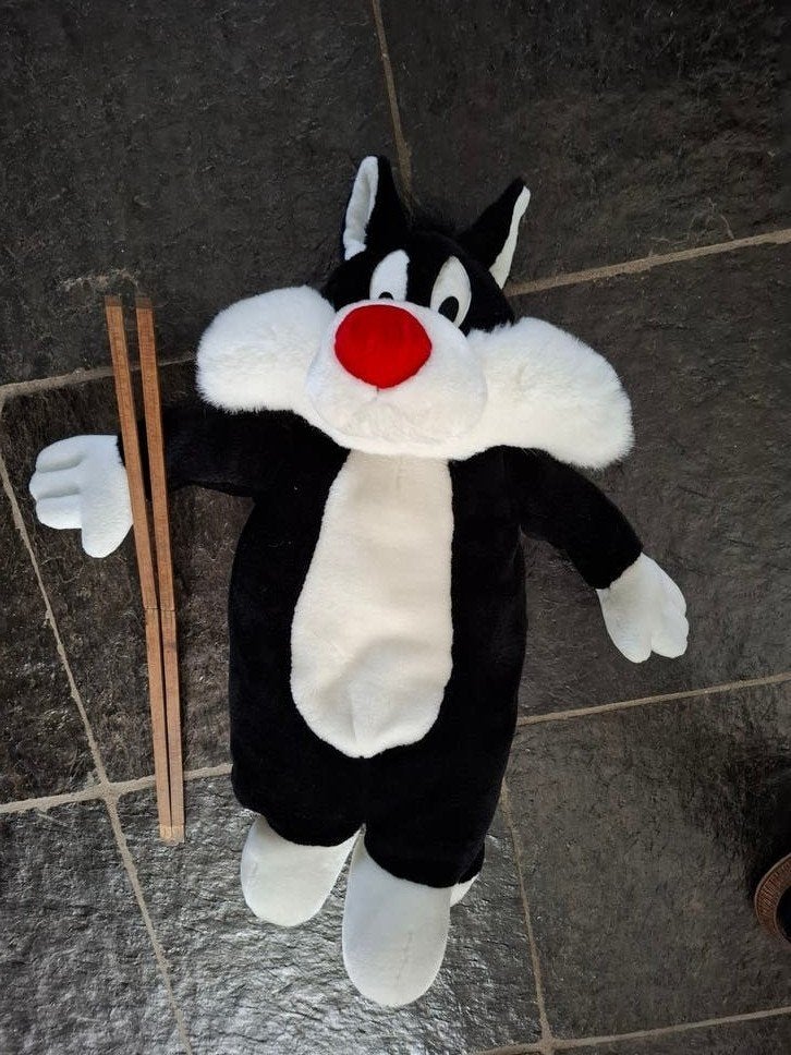 Looney Tunes Sylvester Knuffel Warmwaterkruik Pyjama Zak, Ophalen of Verzenden