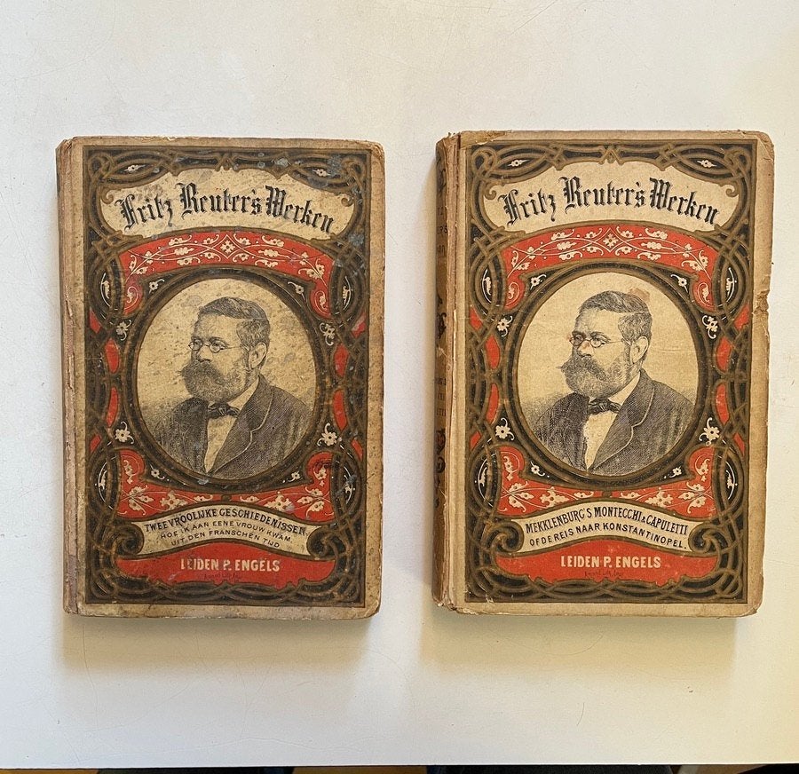 Fritz Reuter's Werken antieke boekjes, Ophalen of Verzenden