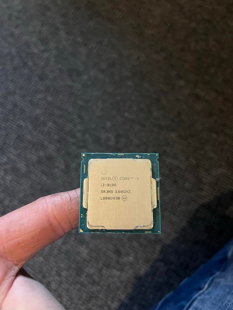 Intel Core i3-8100 Processor 3.60GHz, Computers en Software, Processors, Ophalen of Verzenden, Gebruikt, 4-core, 3 tot 4 Ghz