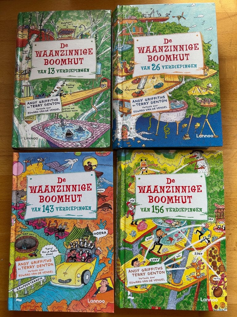 De Waanzinnige boomhut, Boeken, Ophalen of Verzenden, Zo goed als nieuw