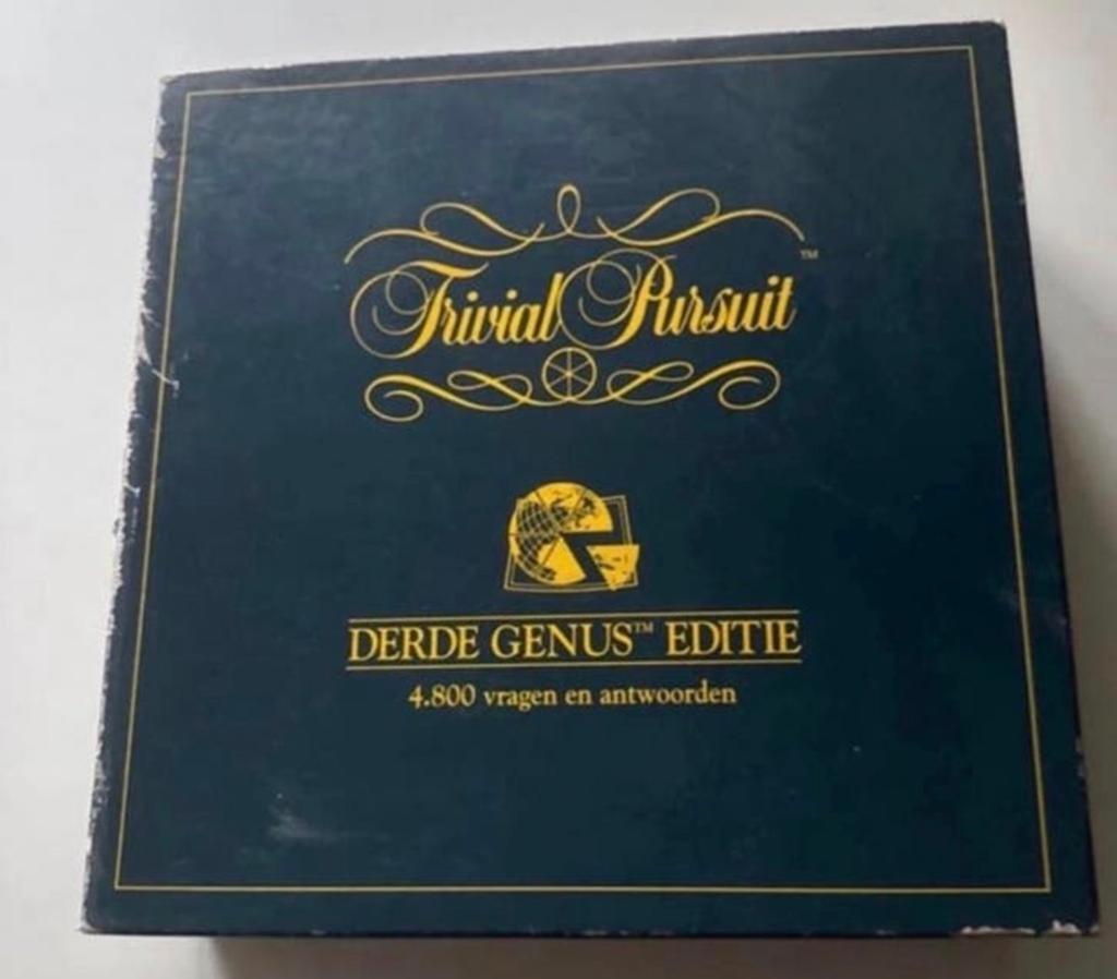Trivial Pursuit Derde Genius Editie - Parker, Hobby en Vrije tijd, Gezelschapsspellen | Bordspellen, Ophalen of Verzenden, Gebruikt