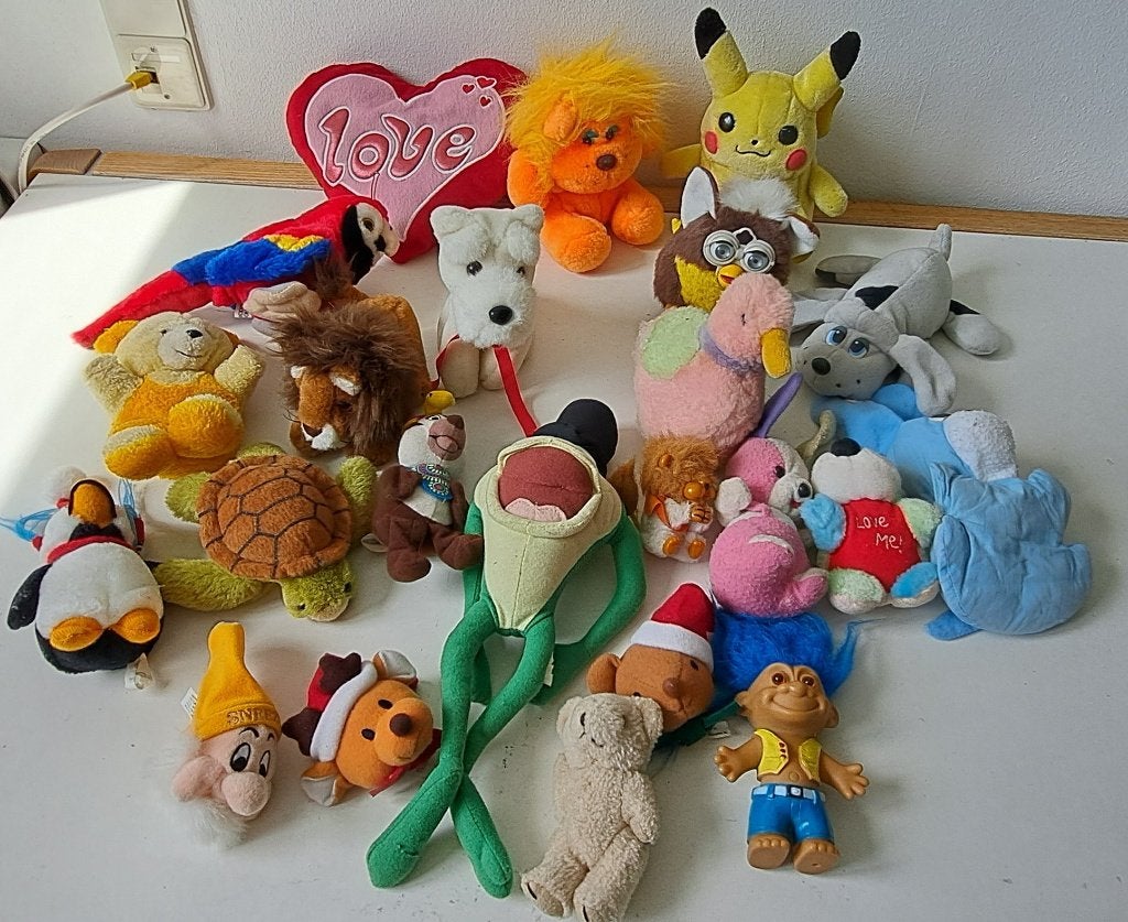 assortiment knuffels, Kinderen en Baby's, Speelgoed | Knuffels en Pluche, Ophalen of Verzenden, Gebruikt, Overige typen