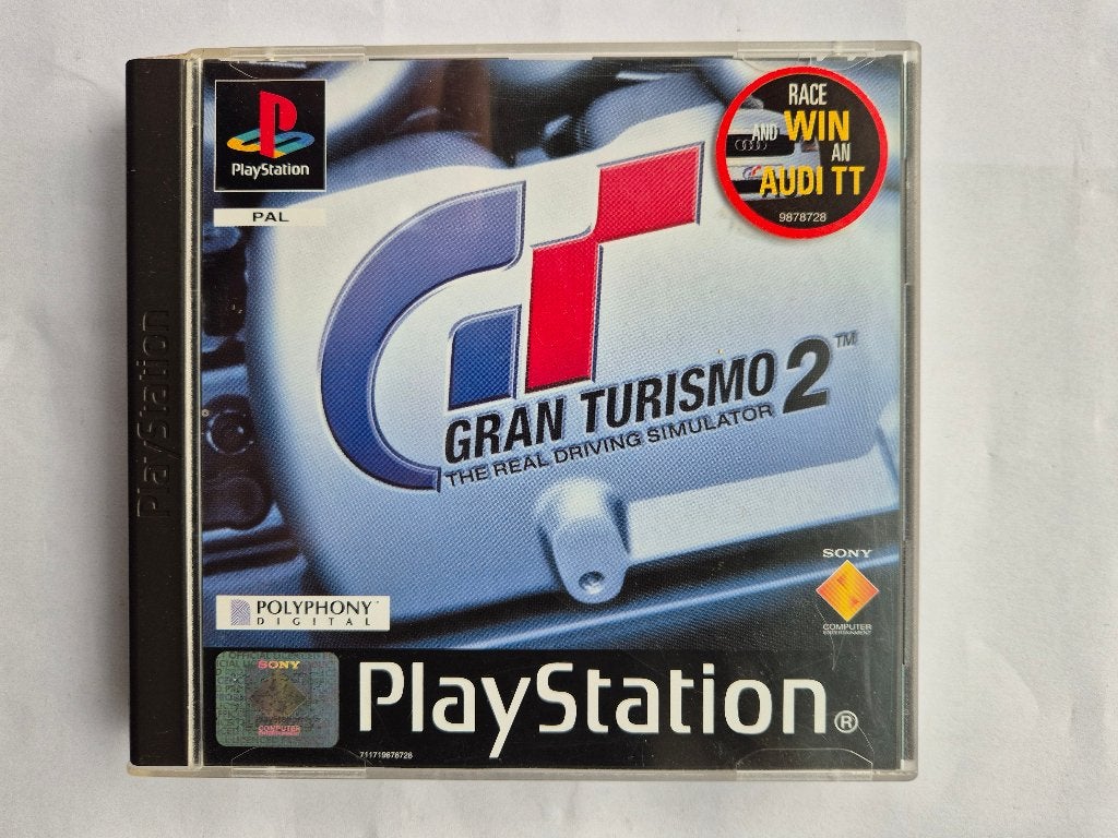 GRAN TURISMO 2, Spelcomputers en Games, Gebruikt, 1 speler, Racen en Vliegen, Ophalen of Verzenden