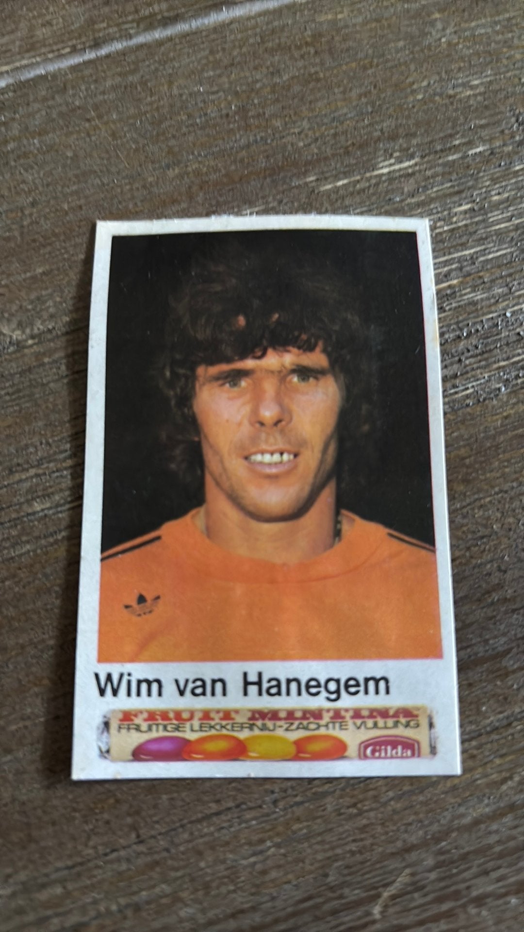 Wim van Hanegem wk 1978, Ophalen of Verzenden, Zo goed als nieuw, Buitenlandse clubs, Poster, Plaatje of Sticker