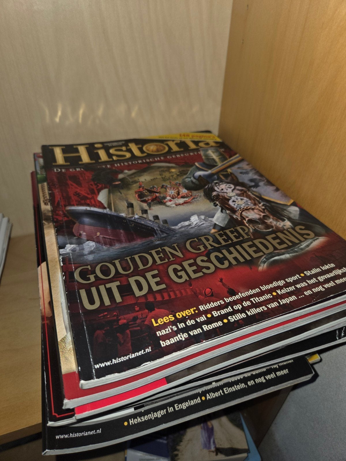Diverse geschiedenis tijdschriften - Historia, Ophalen, Gelezen, Overige typen