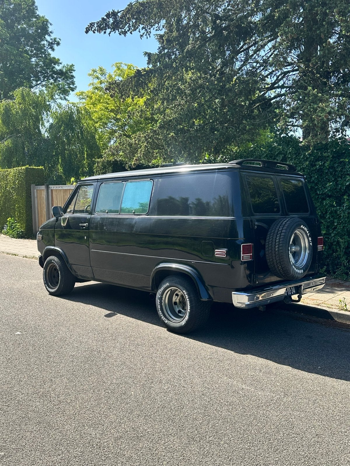 Chevy Van ‘77 G20 Shorty oldtimer LPG V8 USA belastingvrij, foto 3