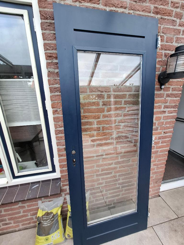Achterdeur, Ophalen, Gebruikt, 80 tot 100 cm, Buitendeur