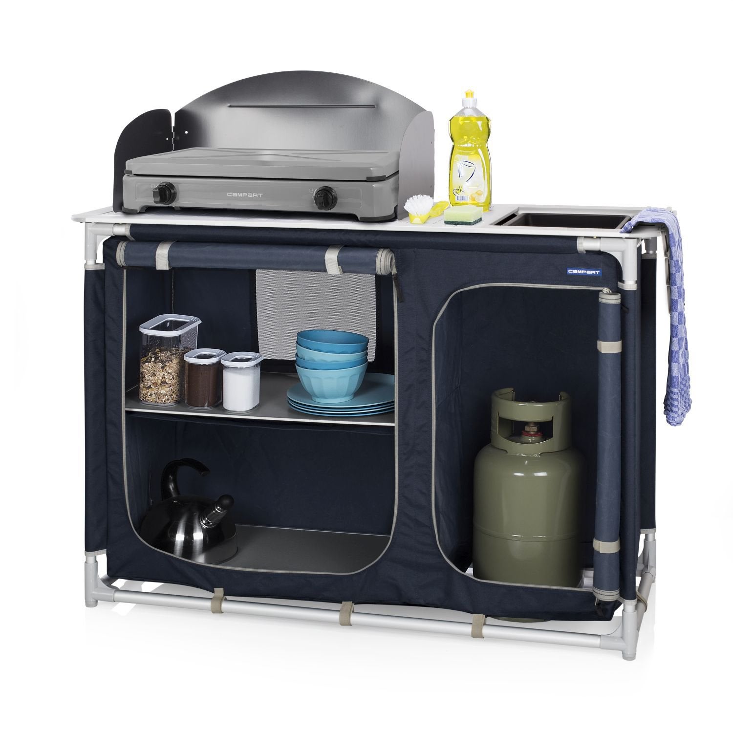 Campart ki 0753 buitenkeuken, Ophalen of Verzenden, Nieuw, Campingkast