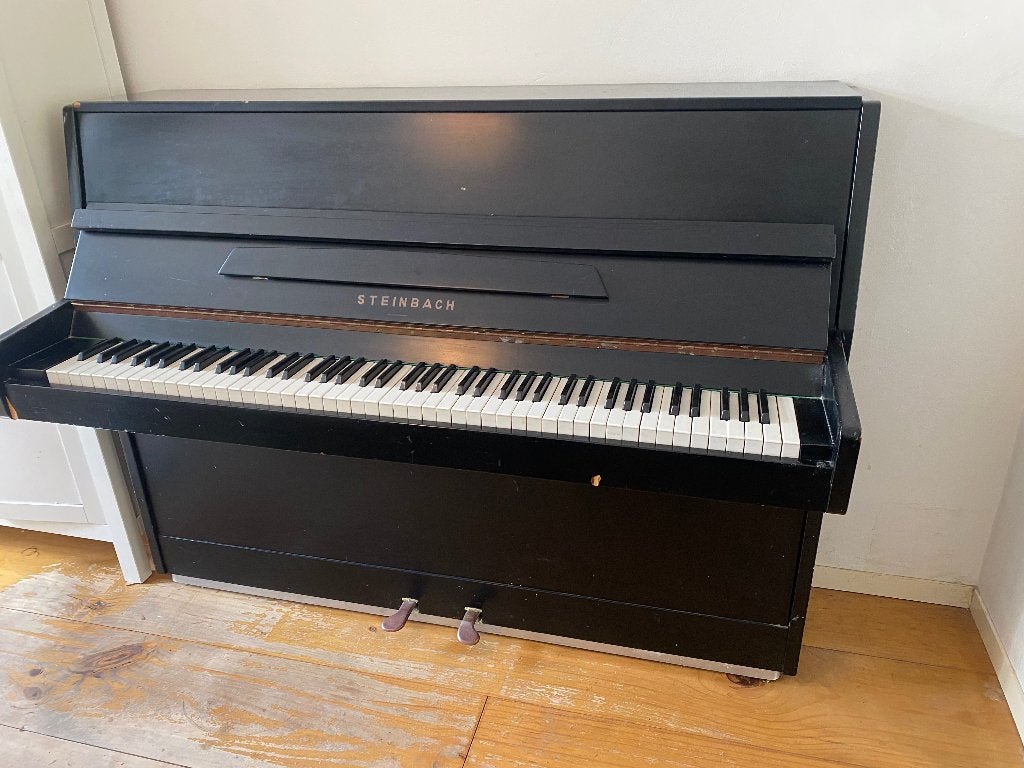 Steinbach studiepiano, Ophalen, Gebruikt, Zwart, Piano
