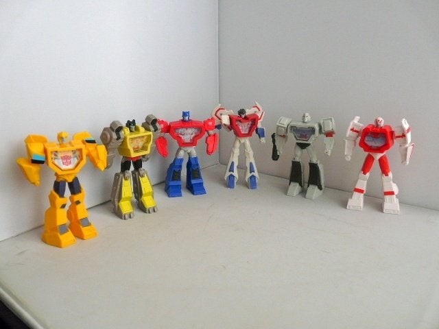 McDonalds 2021 # transformers 6x, Overige generaties, Ophalen of Verzenden, Zo goed als nieuw