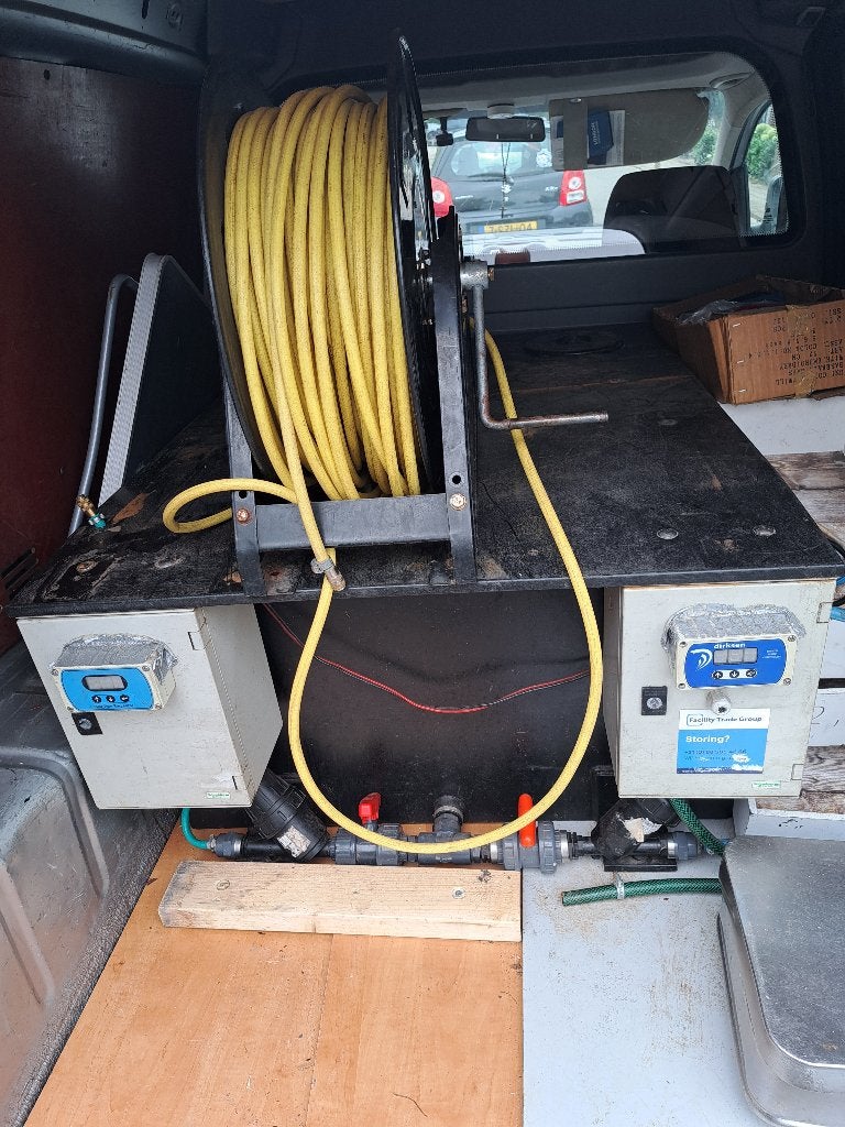 Tuckerpole systeem, Ophalen, Gebruikt