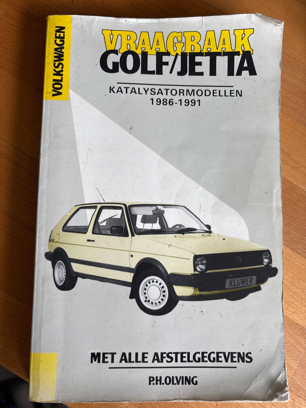 Vraagbaak VW Golf/Jetta Katalysatormodellen 1986-1991, Ophalen of Verzenden, Gelezen, Volkswagen