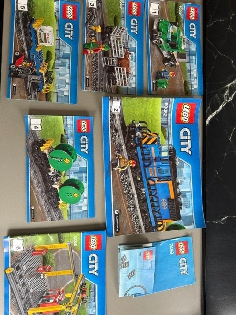 Elektrische Lego trein - Lego City Vrachttrein 60052., Ophalen, Zo goed als nieuw, Lego