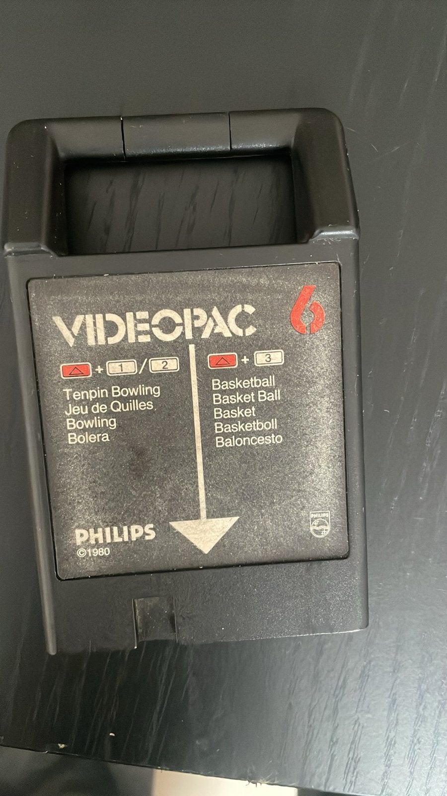Philips Videopac 6: Tenpin Bowling & Basketball (1980), Spelcomputers en Games, Ophalen, Gebruikt, 2 spelers, Vanaf 3 jaar