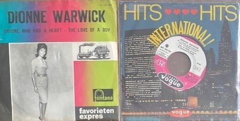 Supremes/Temptations/Joe Tex/Undisputed Truth/Dionne Warwick, Cd's en Dvd's, Vinyl Singles, Zo goed als nieuw, Beschermende buitenhoes