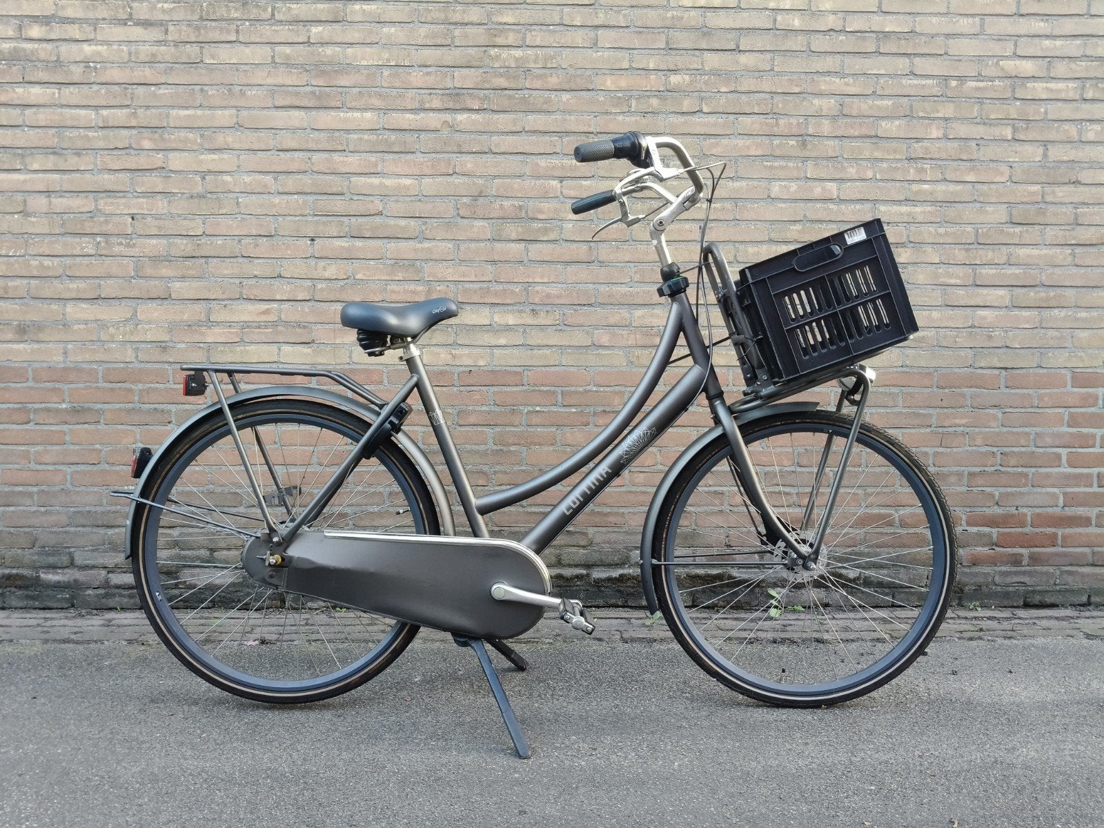 Cortina Family fiets, 56 cm of meer, 0 zitjes, Dubbele standaard, Ophalen