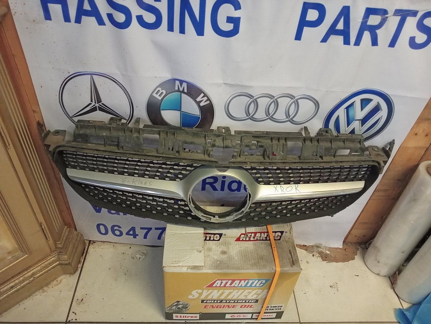 Mercedes e klasse grille origineel onderdeel a2388880400, Gebruikt, -, Ophalen of Verzenden, -