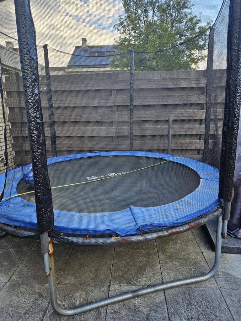 Alice's Garden Trampoline met Veiligheidsnet - 230 cm, Ophalen of Verzenden, Gebruikt