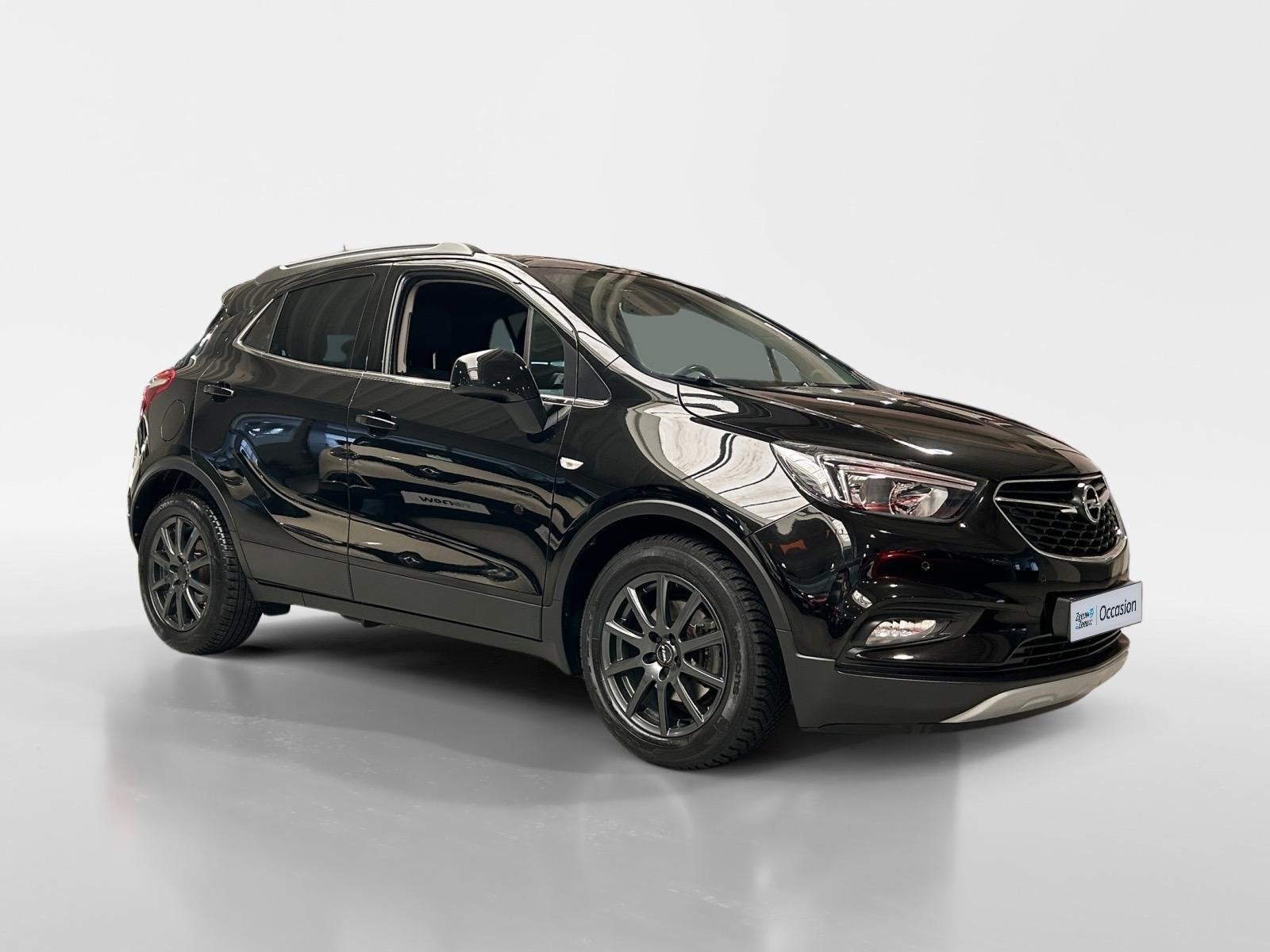 Opel Mokka X 1.4 Turbo 120 Jaar Edition | All-Seasonbanden |, Auto's, Voorwielaandrijving, 12 maanden, Gebruikt, Zwart