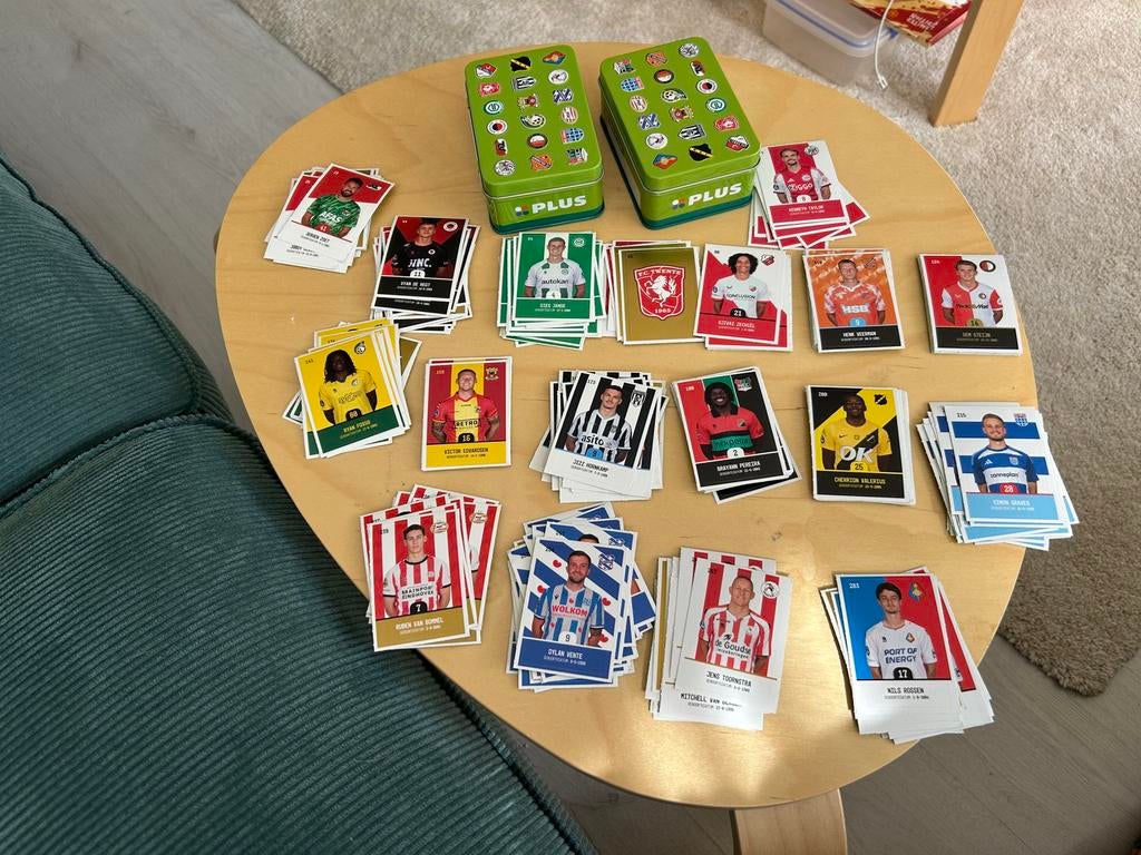 Voetbalplaatjes Plus, Plus, Ophalen of Verzenden