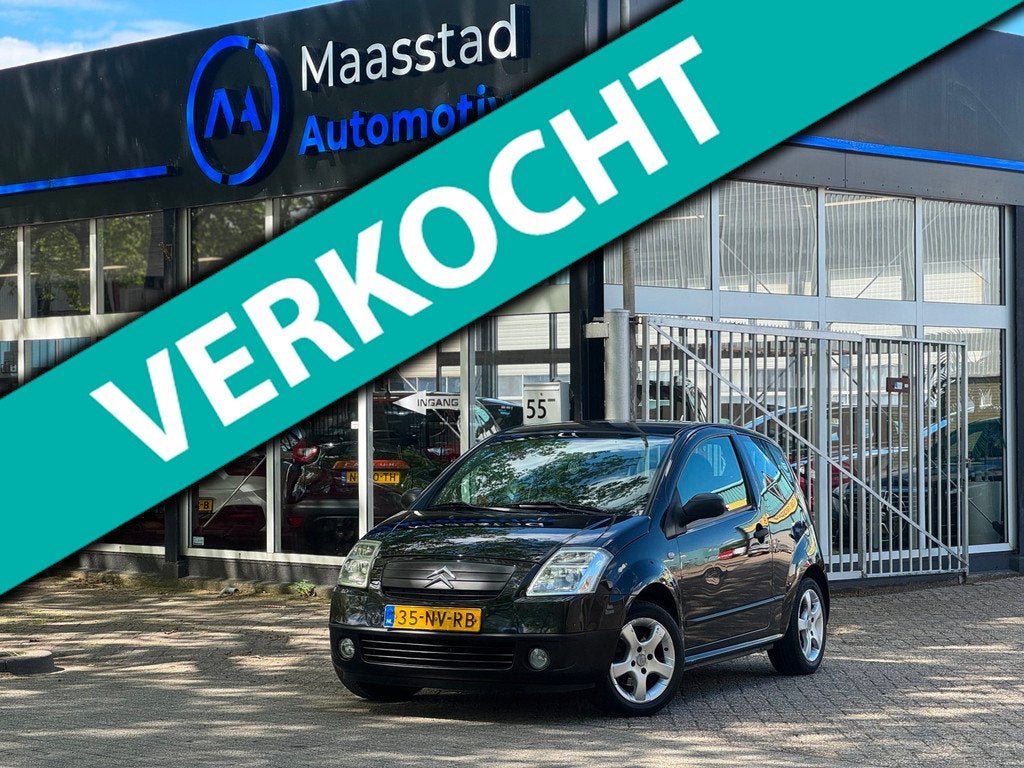 Citroen C2 1.1i Séduction Nieuwe APK Keurige voertuig, Voorwielaandrijving, 450 kg, 31 €/maand, 4 cilinders