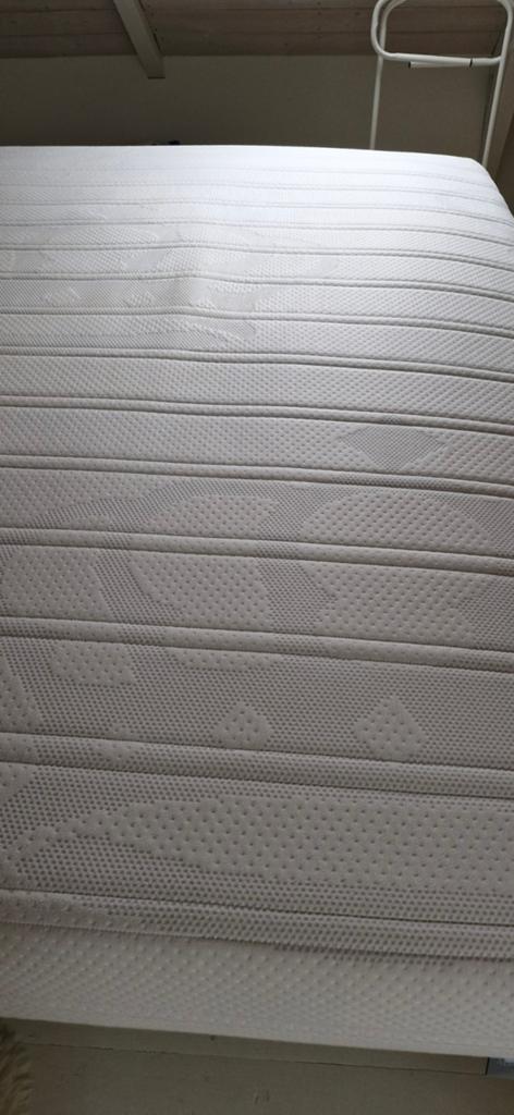Matras, Gebruikt, Wit, Tweepersoons, Hout