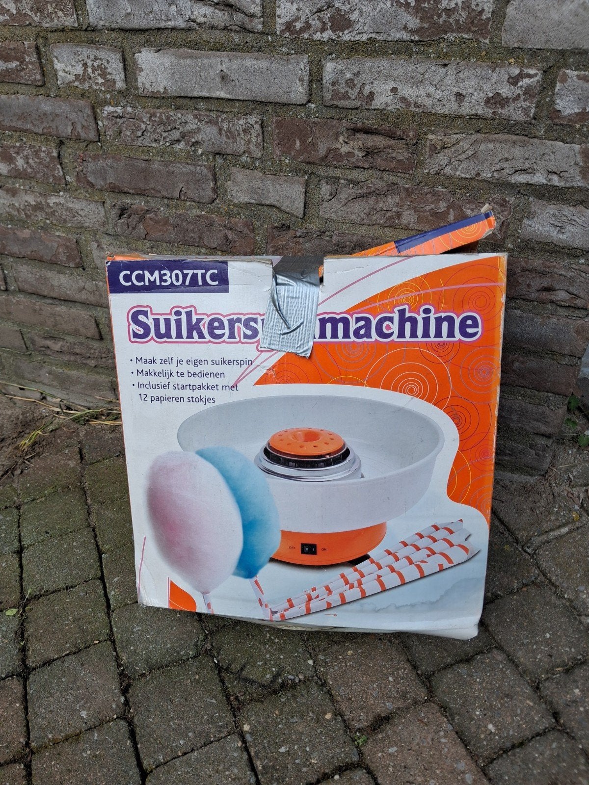 Suikerspinmachine CCM307TC - Maak zelf suikerspin!, Ophalen of Verzenden