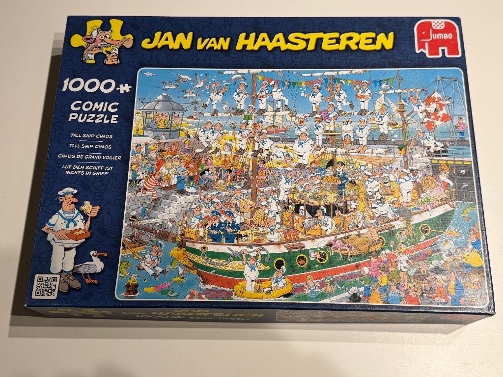 Leuke Jan van Haasteren puzzels te koop !!, Ophalen of Verzenden, 500 t/m 1500 stukjes, Zo goed als nieuw, Legpuzzel